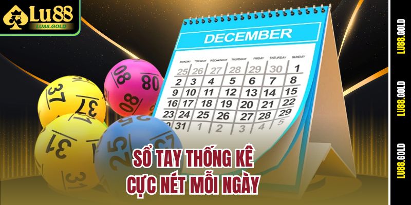 Sổ tay thống kê cực nét mỗi ngày